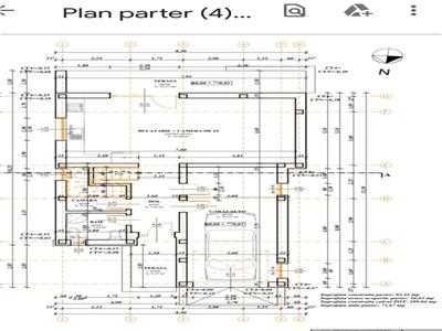 Casa individuala semifinisata cu suprafata utila 145 mp, suprafata teren 570 mp. Zona Feleacu.