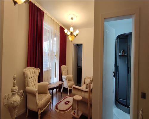 Apartament cu 2 camere 48 mp plus terasa cu Cf 50 mp partial mobilat in Floresti.